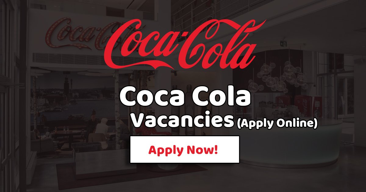 Coca Cola Vacancies